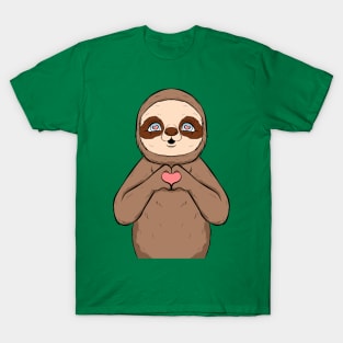 sloth cute, funny and loving T-Shirt